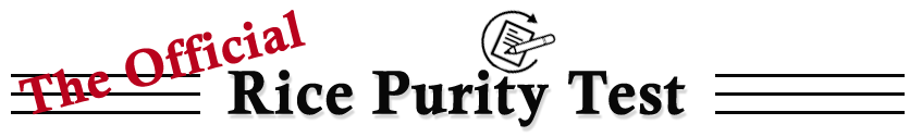 rice purity test